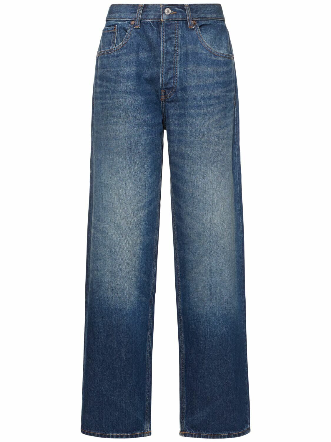 【関税込み】Aya Muse ブルー Hyn ジーンズ Aya Muse Hyn wide-leg jeans Aya Muse