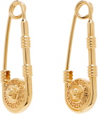 Versace Safety Pin Earrings