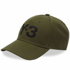 Y-3 Men's Logo Cap in Night Cargo