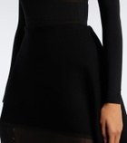 Wolford Infinite Wrap sheer bodysuit