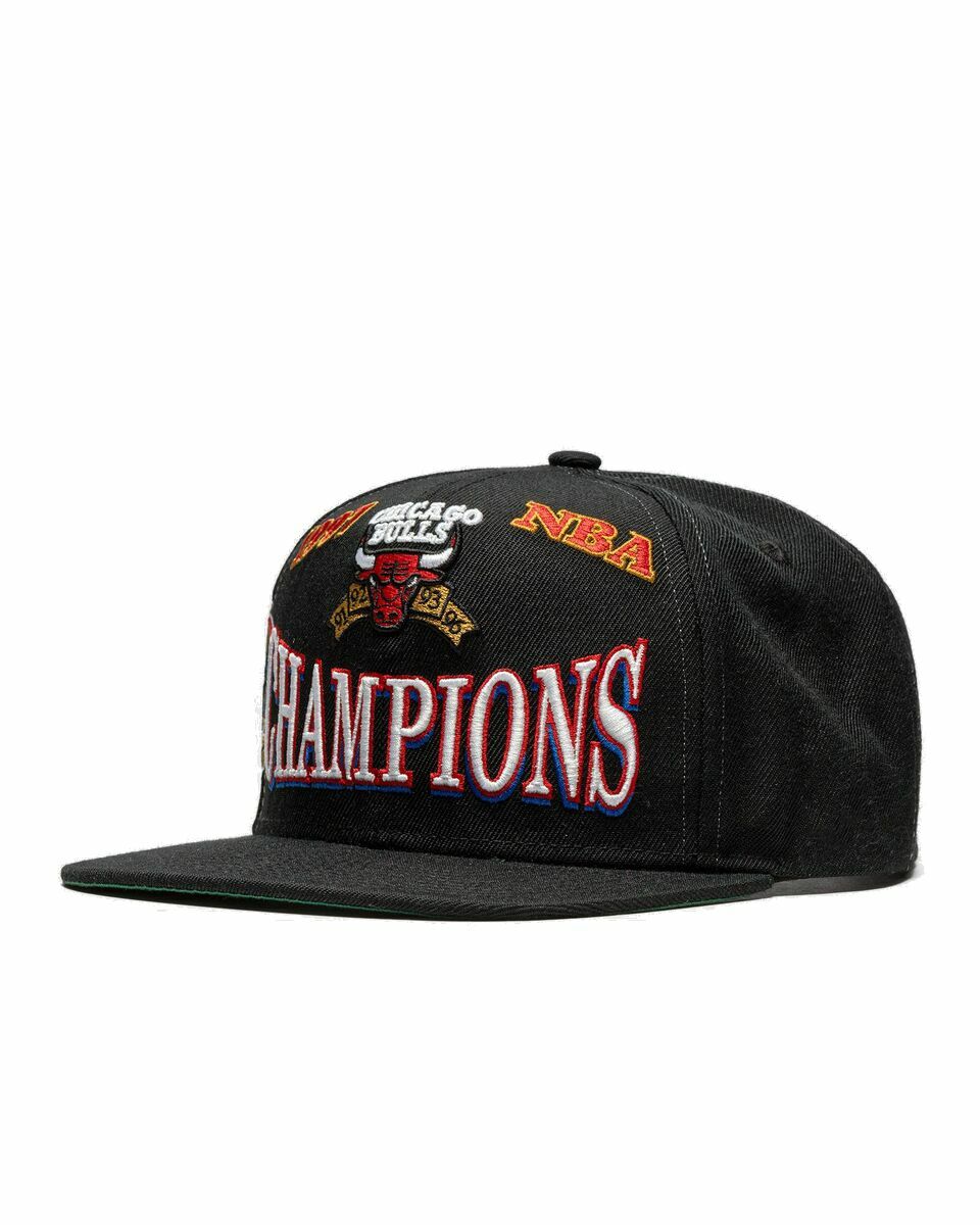 Chicago Bulls Mitchell Ness Snapback Hat 1996 NBA Finals, 60% OFF