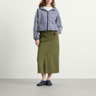 Gramicci Women's Midi Baker Skirt in Olive