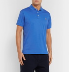 Polo Ralph Lauren - Slim-Fit Pima Cotton-Jersey Polo Shirt - Blue