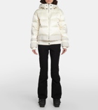 Bogner Mia shearling-trimmed down ski jacket