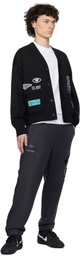 AAPE by A Bathing Ape Black Main Cardigan