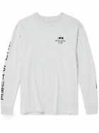 Carhartt WIP - New Balance Sculpture Center Logo-Print Cotton-Jersey T-shirt - Gray