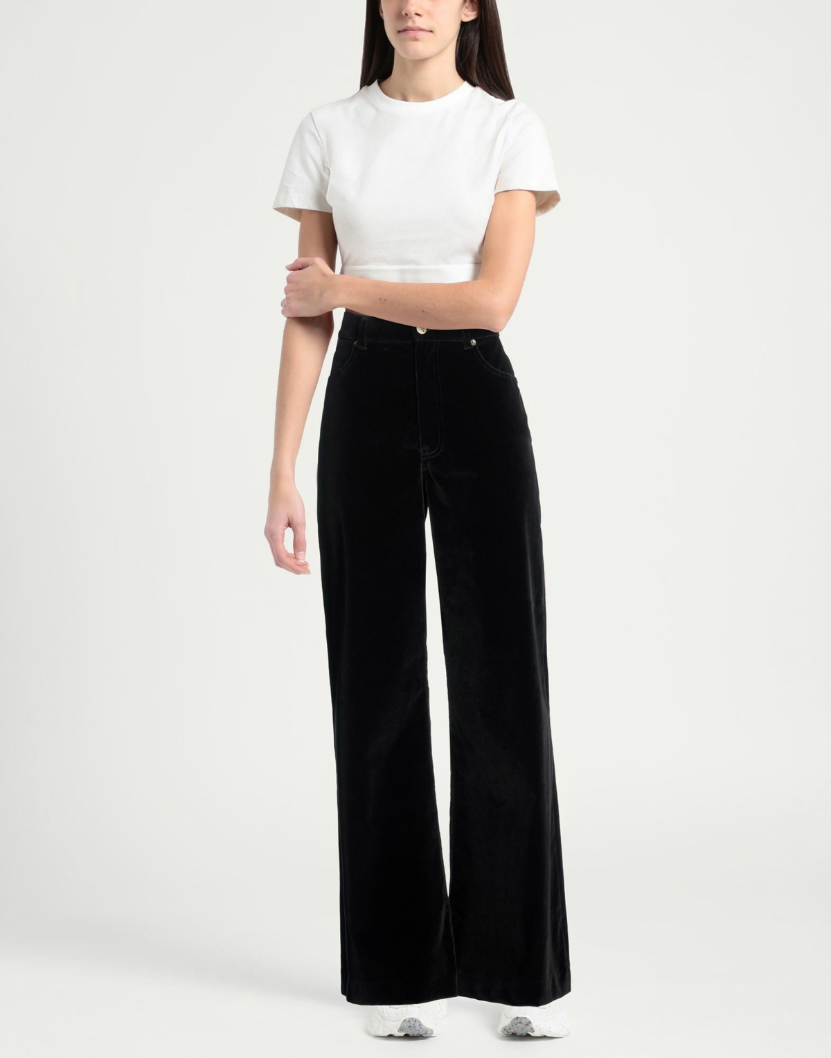 La Doublej Womens Pants in Black
