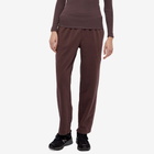 Stylerunner Women's Median Straight Leg Jogger Pant in Sepia