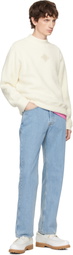 Casablanca Off-White Cashmere Sweater