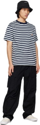 Carhartt Work In Progress Blue Scotty Stripe T-Shirt