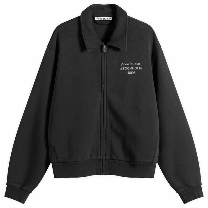Photo: Acne Studios Men's Fokot U Zip 1996 Jacket in Faded Black