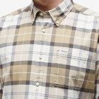 Barbour Men's Lewis Tailored Shirt in Amble Sand Tartan