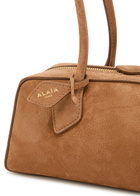 Alaïa Le Teckle Medium Grained Nubuck Shoulder bag - Brown - One Size