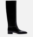Christen Classic Square leather knee-high boots