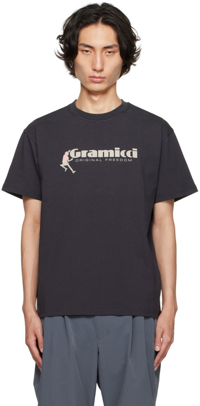Photo: Gramicci Black Printed T-Shirt