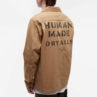 Human Made Men's Military Shirt Jacket in Beige