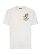 MC2 Saint Barth Man Cotton T-shirt With Cryptopuppets Spritz Front And Back Placed Print | Cryptopuppets Special Edition