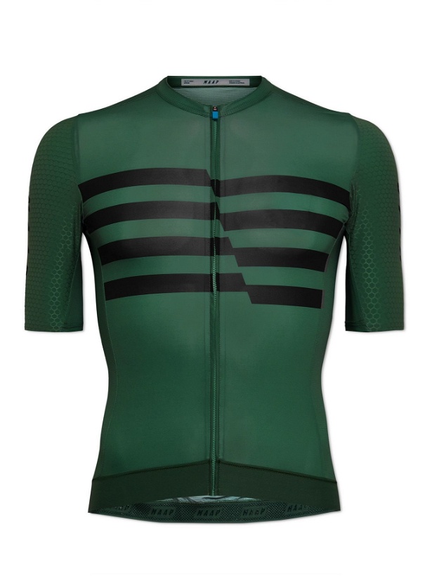 Photo: MAAP - Emblem Pro Hex Recycled Cycling Jersey - Green