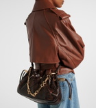 Zimmermann Halcyon snake-effect leather shoulder bag