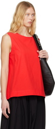 Toogood Red 'The Basketmaker' Tank Top