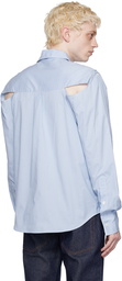 K.NGSLEY Blue Hanky Shirt