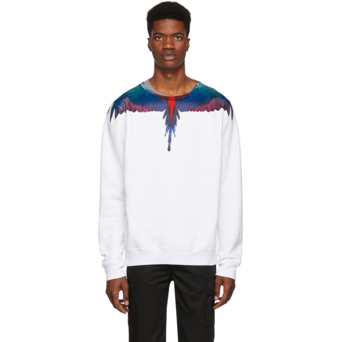 Photo: Marcelo Burlon County of Milan White Wings Sweatshirt