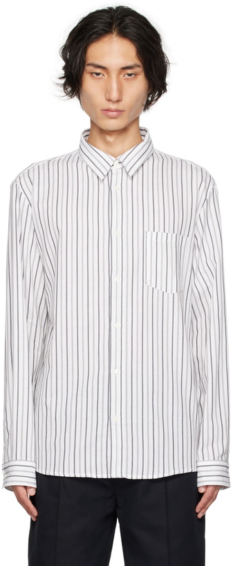 Photo: A.P.C. White Clement Shirt