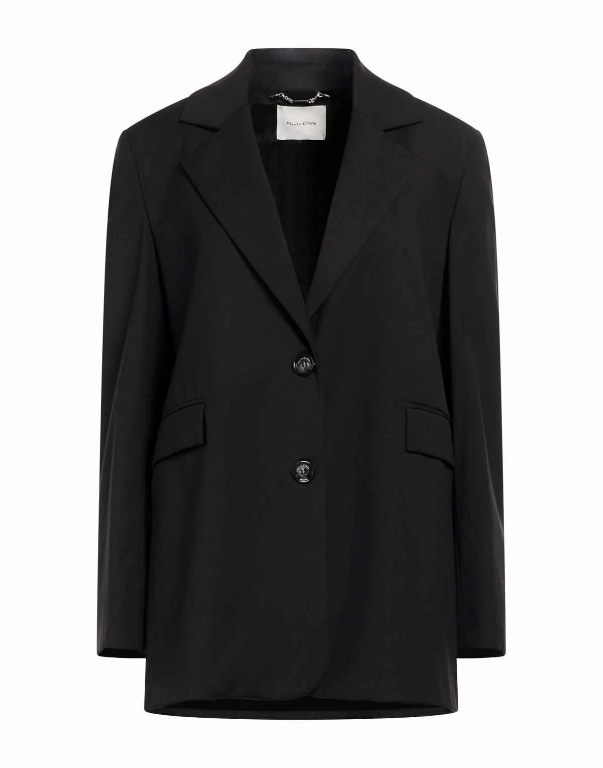 Manila Grace Womens Blazer in Black