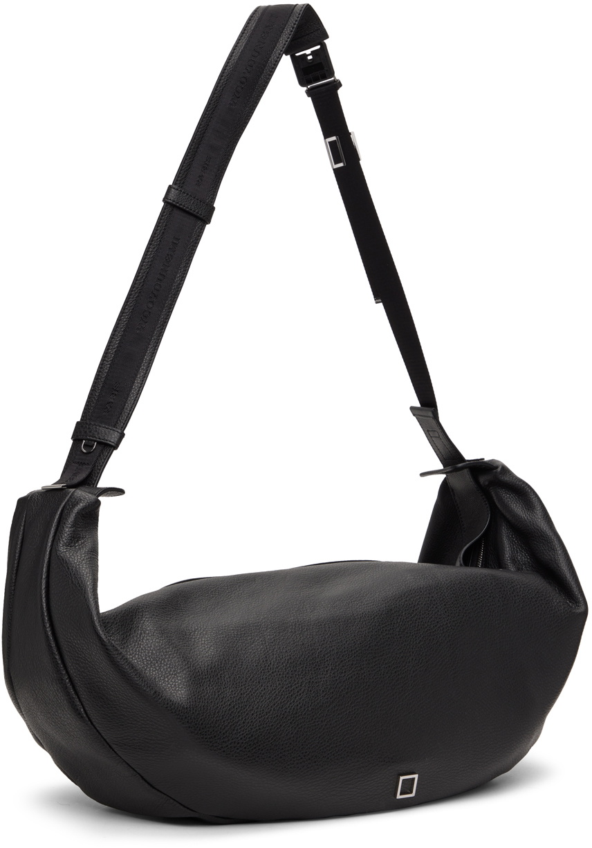 【関税込み】WOOYOUNGMI ブラック Moon レザー バッグ Leather Moon Bag - WOOYOUNGMI