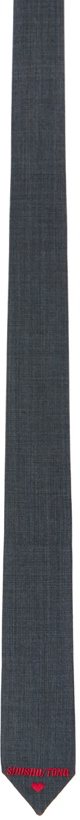 Photo: Shushu/Tong SSENSE Work Capsule – Gray Logo Tie