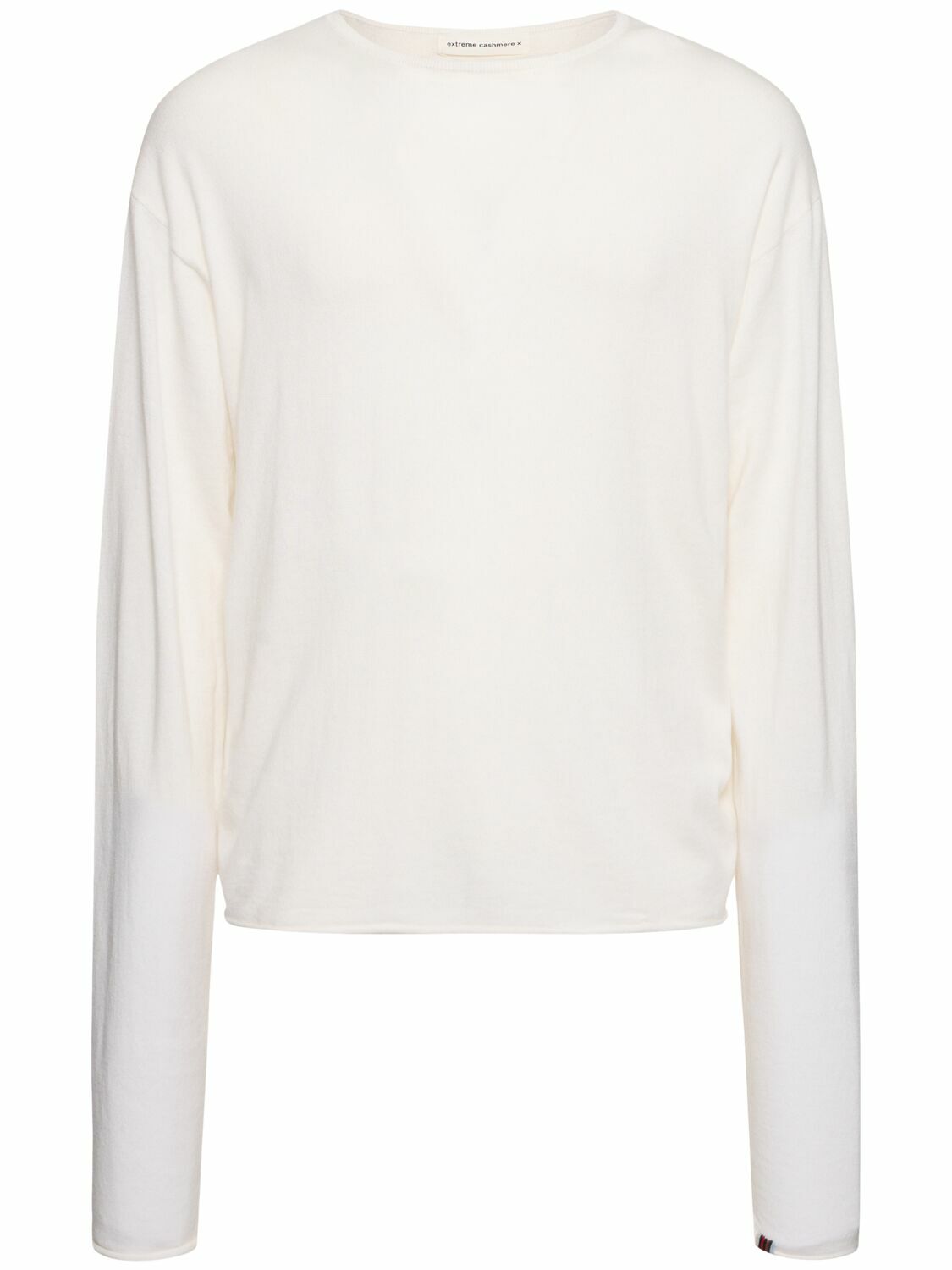 EXTREME CASHMERE N347 Aries Cotton & Cashmere L/s T-shirt