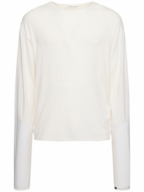 Photo: EXTREME CASHMERE N347 Aries Cotton & Cashmere L/s T-shirt