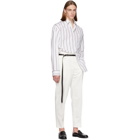 Lemaire White Chino Trousers