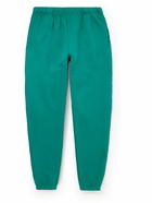 Les Tien - Tapered Garment-Dyed Cotton-Jersey Sweatpants - Green