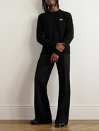Dolce&Gabbana - Logo-Appliquéd Wool Sweater - Black
