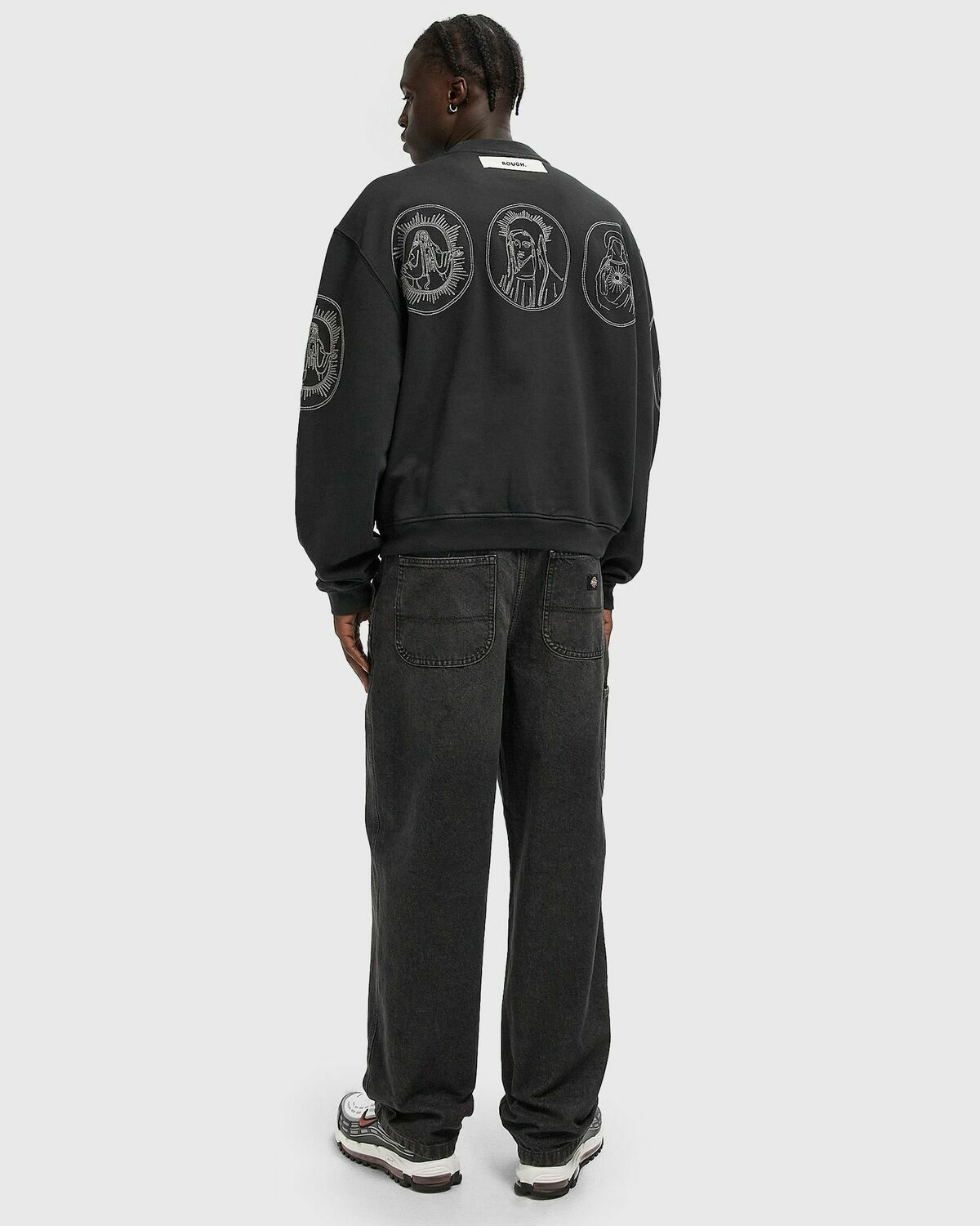 Rough. HALO SWEATSHIRT Black Men