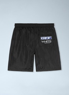 Off-White Big Off Surfer Swimshorts