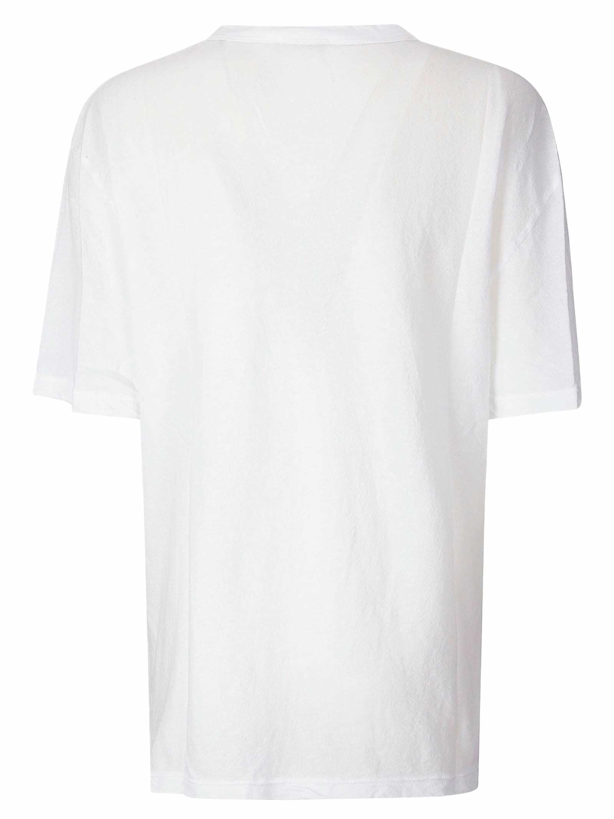 James Perse Crepe Jersey Oversized S/s Crew