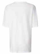 James Perse Crepe Jersey Oversized S/s Crew