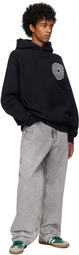 FORMA Black Spiral Logo Classic Hoodie