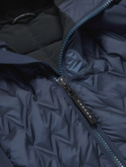 Bogner - Tilo-D Shell-Panelled Quilted Hooded Down Ski Jacket - Blue