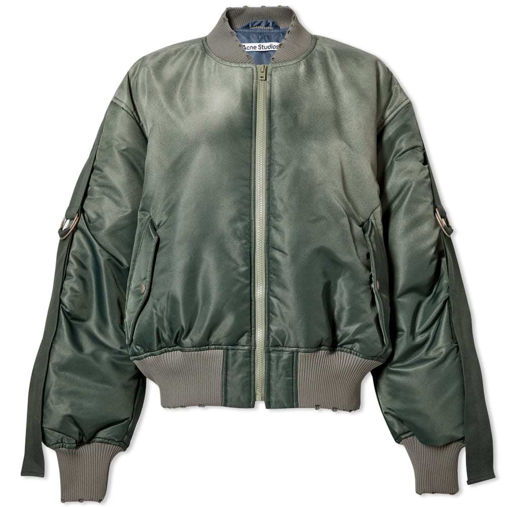 Acne Studios Olana Gradient Bomber Jacket - ShopStyle