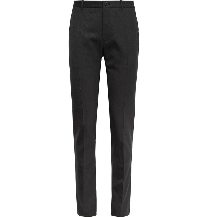 Photo: INCOTEX - Urban Traveller Slim-Fit Pinstriped Stretch-Twill Trousers - Gray