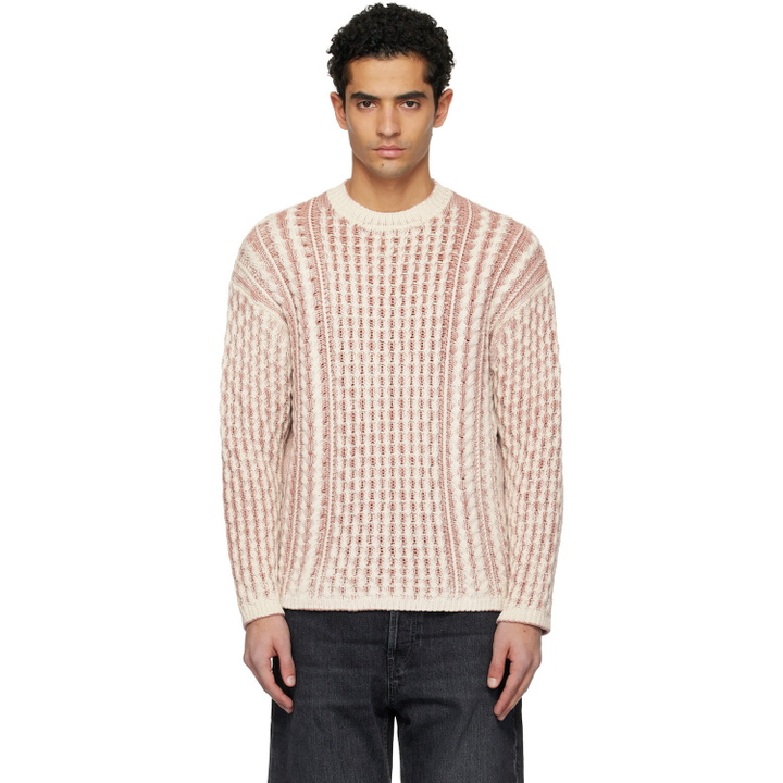 Photo: Diesel Pink & Off-White K-Moise Sweater