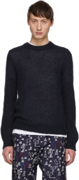 Moncler 2 Moncler 1952 Black Mohair Sweater