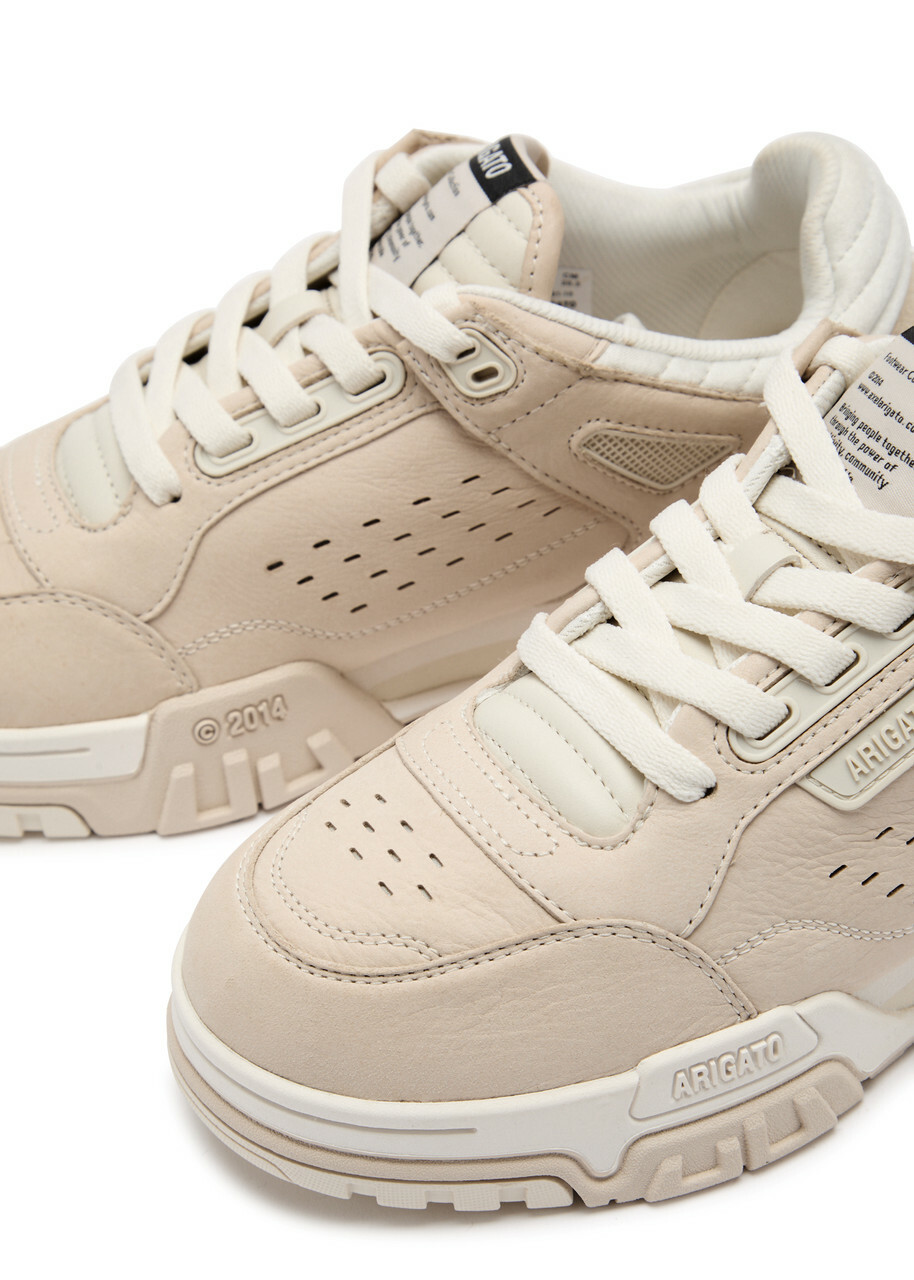 Axel Arigato Onyx Panelled Soft-leather Sneakers Beige Axel