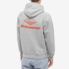 Battenwear Men's Team Reach Up Hoodie in Heather Grey