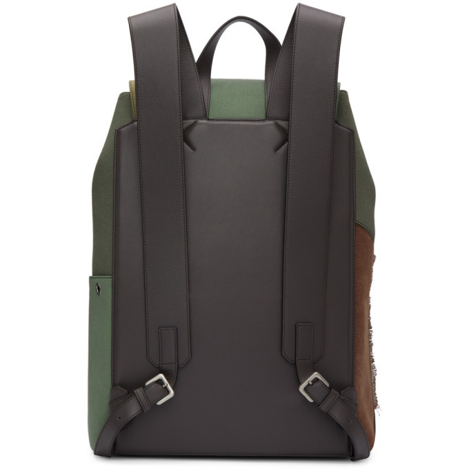Loewe Khaki Puzzle Backpack Loewe
