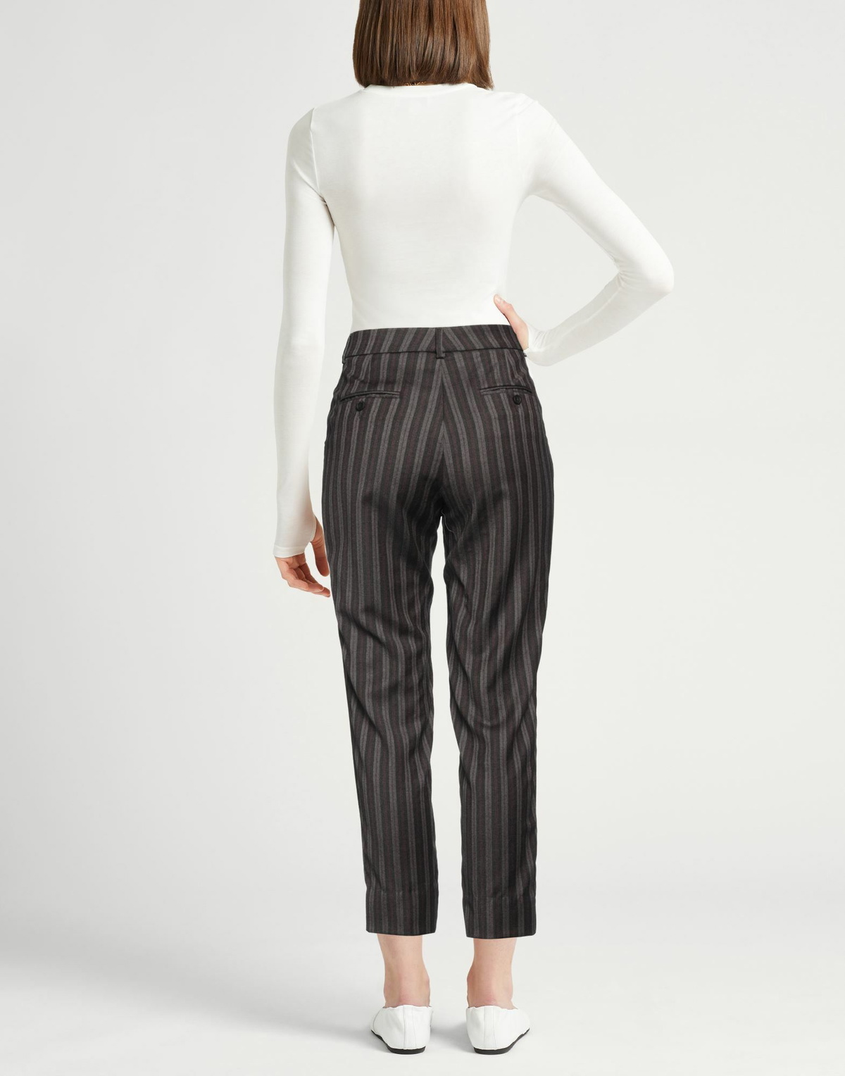 Peserico Womens Pants Dark in Brown