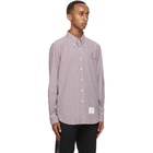 Thom Browne Multicolor Check Straight Fit Shirt